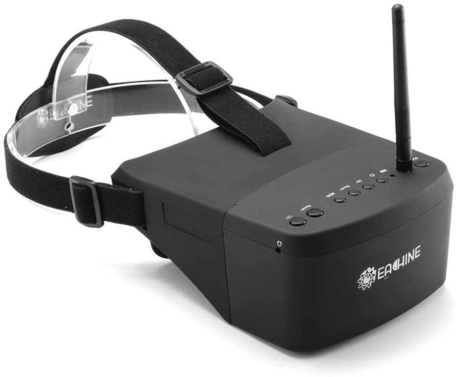 EACHINE EV800 5 Inches 800x480 FPV Goggles Video Glasses 5.8G 40CH Raceband Auto-Searching Build in Battery EACHINE EV800 5 Inches 800x480 FPV Goggles Video Glasses 5.8G 40CH Raceband Auto-Searching Build in Battery
